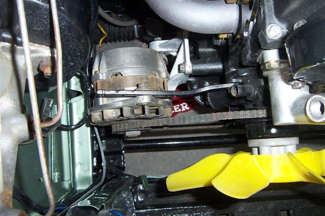 Mk2 Escort 2lt Alternator Set Up